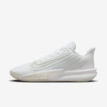 [Kixpress] Nike Precision VII 男 籃球鞋 運動 球鞋 低筒 7代 緩震 包覆 白灰 [FN4322-100], , large