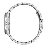 CITIZEN 星辰 光動能八角形經典大三針手錶 送禮推薦-銀x黑/41mm BM7600-81E, , large