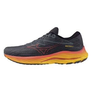 Mizuno Wave Rider 27 男 慢跑鞋 運動 路跑 一般型 緩震 美津濃 灰橘黃 [J1GC230351]