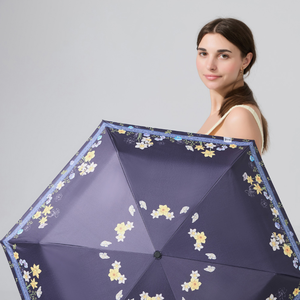 德國boy全遮光防曬迷你傘(春日花園)