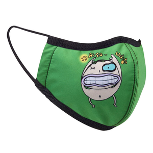【seisei】Antibacterial Face Masks_Buddy Sucks / Green