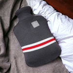 英倫風熱水袋 【2種尺寸/多色可選】材質細緻 大容量1800ml 800ml 冷暖兩用 熱水袋 暖暖包 熱敷 暖肚 暖手 注水式 暖水袋, , large