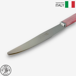 【SOLO Vintage】Modigliani Italian Pottery 23.5cm Knife Stainless Steel Tableware Made in Italy, , large