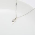 【Angel & Me】Angel Wing (small) s925 sterling silver necklace birthday gift, , large