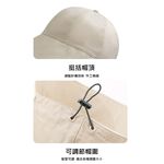 【A&R】韓款防紫外線速乾可折疊遮陽帽 藍色, , large