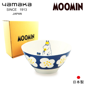 【日本山加yamaka】moomin嚕嚕米彩繪陶瓷碗禮盒1入(MM034-312)
