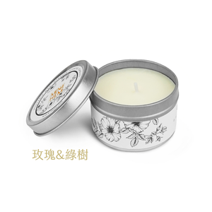 [Sunland] 香氛蠟燭- 70G SLSC002 玫瑰&綠樹