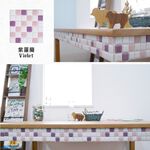 Japanese Glass Mosaic Tile Stickers – 10-Pack “Konpeitō” Design | 3D Peel and Stick Wall Tiles | 3M Self-Adhesive | DIY Backsplash & Decor | Made in Japan, , large