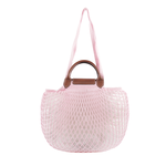 LONGCHAMP LE PLIAGE FILET 二用漁網包/粉色, , large