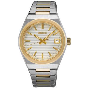 SEIKO 精工 CS 橫紋錶盤女錶-34mm SUR578P1/6N42-00N0KS