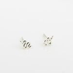 【Angel & Me】Handmade Snake s925 sterling silver earrings Birthday gift, , large