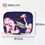 日本製 【Passage Bois】百合 大開口面紙化妝包, , large