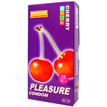 【樂趣】螺紋顆粒(3合1)櫻桃衛生套 12入保險套, , large