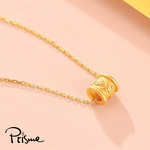 【Prisme Gold】黃金項鍊 六字真言 鍊墜項鍊 (金重：約0.05錢±0.02), , large