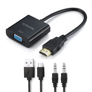 [RONEVER] 高清多媒體介面to VGA轉接器 VPH-HDMI-SH2
