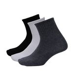 【BVD】1/2 男學生襪-黑 B378(加大) 男襪 短襪, , large