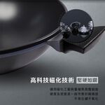 【美國MotherGoose鵝媽媽】晶鑽輕量 節能航太合金 物理不沾鍋/炒鍋40cm 雙耳, , large