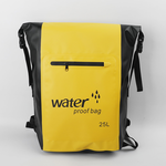 25L Large Capacity Outdoor Waterproof Backpack, Suitable for Stream Tracing, Rafting, Swimming, and Diving; Diving PVC Waterproof Storage Bag; Dry and Wet Separation; Backpack, , large