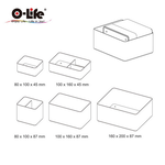 【O-Life】Stacking Storage Box-B013 White Model, , large