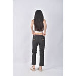 (XL) red valentino丹寧牛仔寬版黑色長褲二手衣, , large