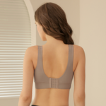 【伊柔EVEROY】顯瘦無痕高包覆無鋼圈運動內衣 M-2XL 內衣 可可棕 W035-15, , large