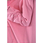 (XL) tommy hilfiger棉質橫線條粉色外套二手衣, , large