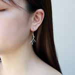 【Angel & Me】一鹿有你 鹿角 s925 純銀 耳環 耳夾 生日 聖誕節 免費送禮包裝, , large