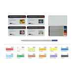 雄獅 塗頭色筆/色鉛筆-鐵盒(多款)12色, , large