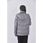 (S) le coopen質感格紋黑色外套二手衣, , large