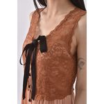 (S) cynthia rowley無袖橘色洋裝二手衣, , large