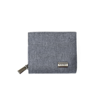 【MQ】Yamagata 細人字紋 拉鍊短夾 學生錢包 錢夾 中夾, , large