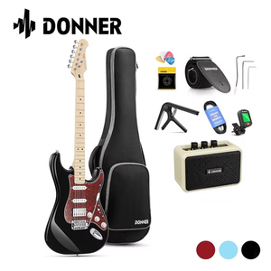 DONNER DST-152 電吉他 套餐組 白色【敦煌樂器】