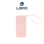 【Leo手機周邊專賣店】 LaPO 20W雙向快充二合一充電器行動電源(WT-06)  /  Lightning  /  粉紅, , large