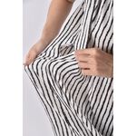 (2XL) lanshuixin質感跳色白色洋裝二手衣, , large