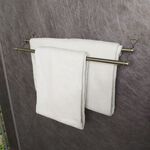 [Beargood sticker] 60cm Double Towel Bar (304 Stainless Steel), , large