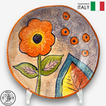 【SOLO Vintage】Modigliani Italian Pottery 19cm Pasta Plate Deep Round Plate Soup Plate Roma Amor Series, , large
