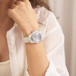 Relax Time 奢華陶瓷光動能女錶-34mm 禮物 RT-107S-1, , large