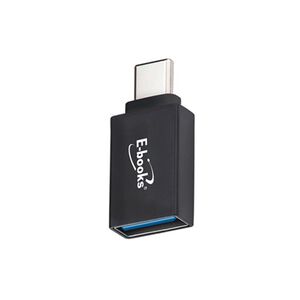 E-BOOKS XA26 USB 3.2轉Type-C轉接頭 5Gbps高速傳輸 鋁合金耐用設計
