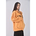 (M) lee質感棉質連帽黃色外套二手衣, , large