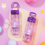 『HOUSUXI·舒希』三麗鷗酷洛米-Tritan 彈蓋水瓶620ml(A2), , large