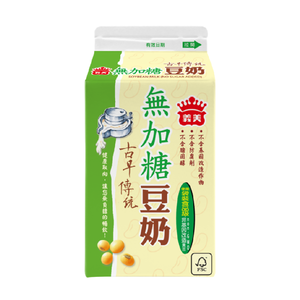 義美古早傳統豆奶(無加糖)400ML※實際到貨效期約4天以上