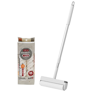 可折式伸縮膠黏拖把-24cmx1組+膠黏補充包-24cm-2入x3包