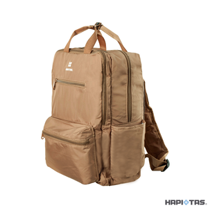 HAPI+TAS HAP0106摺疊手提後背包-沙漠卡其