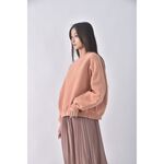 (F) sweetee內刷毛橘色長袖上衣二手衣, , large