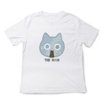 JZ TEE 黑貓-MOON 印花短袖T恤, , large