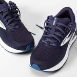 Brooks Beast GTS 24 男 慢跑鞋 氮氣中底 超寬楦 緩衝 野獸系列 深藍 [1104254E452], , large