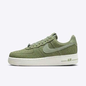 Kixpress-Nike Air Force 1 Low '07 PRM 女 運動休閒鞋 AF1 穿搭 綠 [FV6519-200]