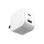 【amuok】20W mini GaN氮化鎵電源供應器-白色(充電器 快充頭 充電頭 旅充頭), , large