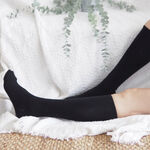 [Kaimei Cotton] Five pairs of MIT combed cotton below-the-knee mid-calf socks made in Taiwan, , large