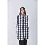 (XL) reconfort長版藍色襯衫上衣二手衣, , large